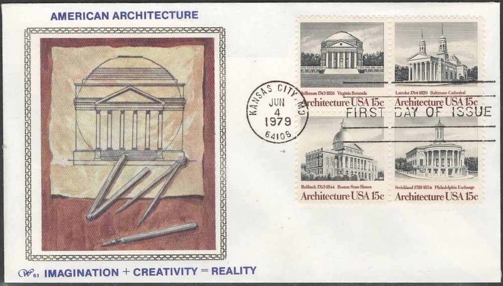 US Scott #1782a  Western "Silk" Cachet FDC, Unaddressed