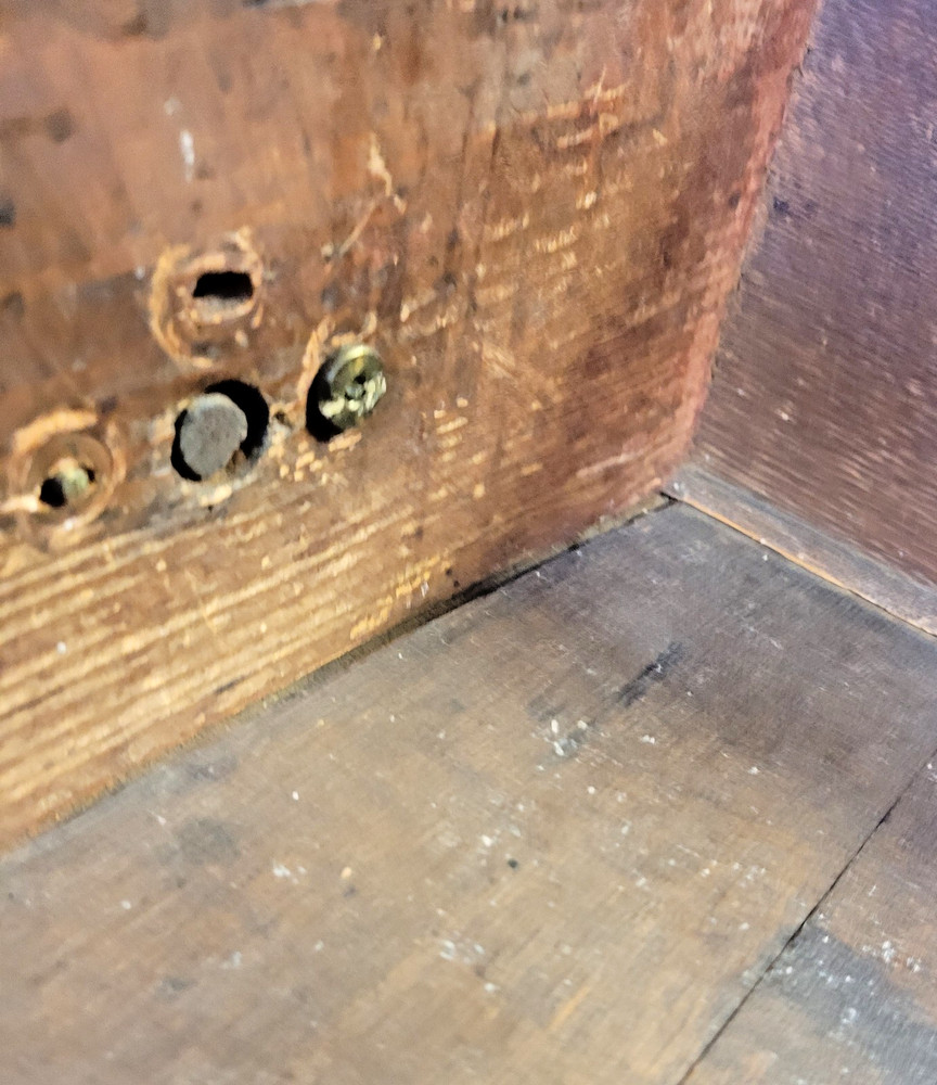ANTIQUE MAHOGANY HEPPLEWHITE BRANDY BOARD CA 1800