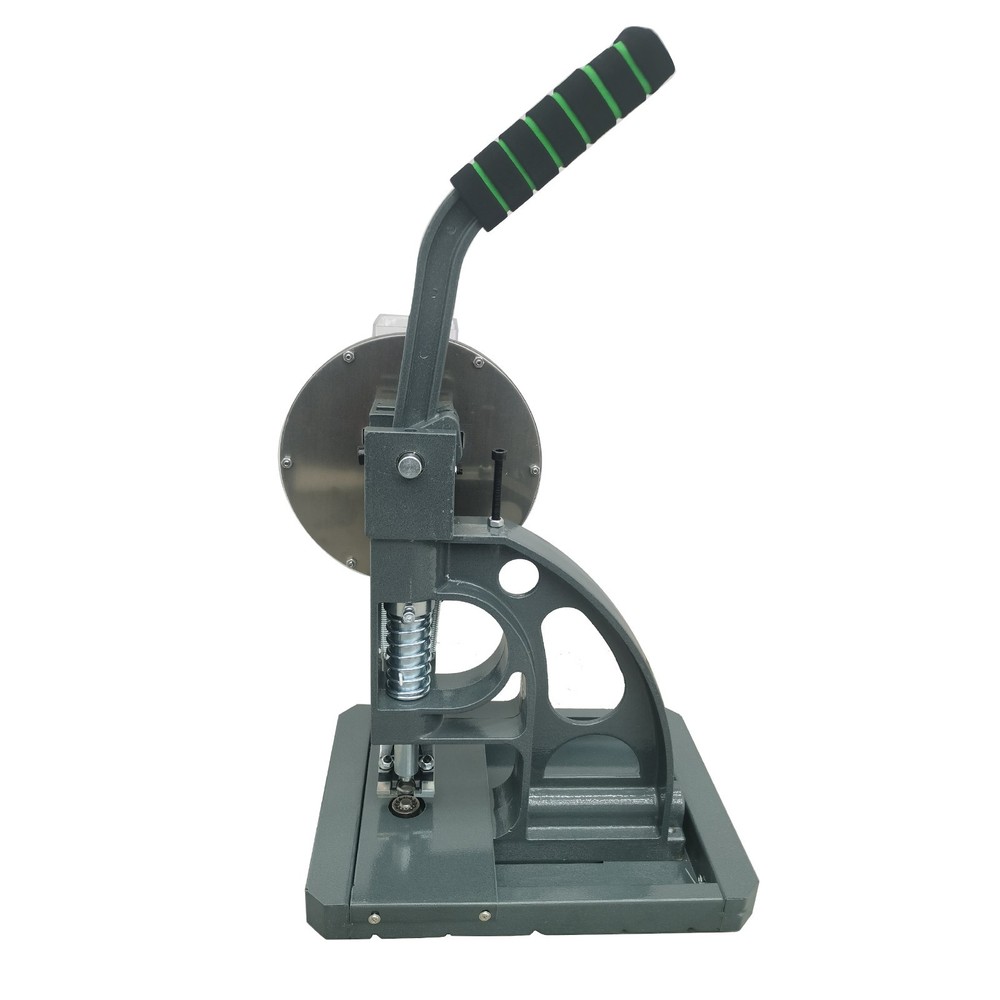 Hand Press Grommet Machine 12mm Manual Button Maker Machine with 3600 Button