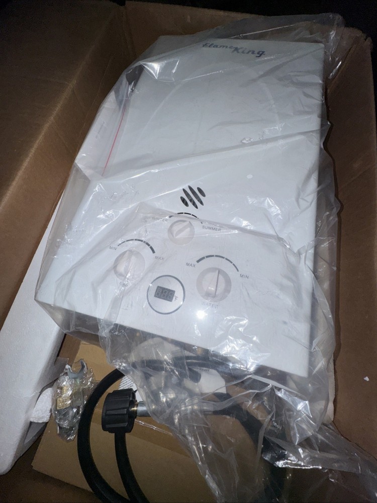 Flame King Portable Tankless Water Heater LP Gas