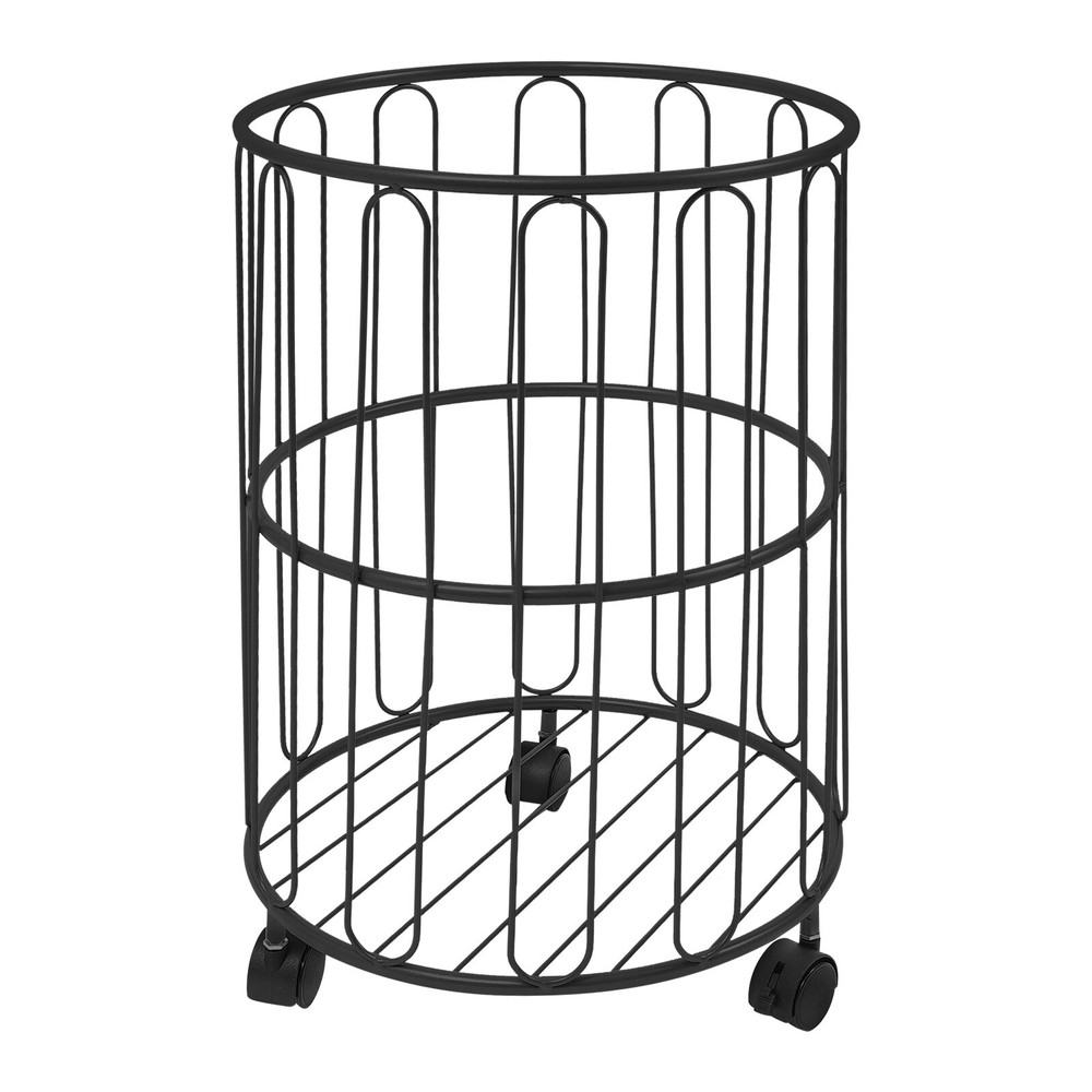 Laundry Hamper with Wheels Clothes Laundry Basket Rolling Laundry Cart