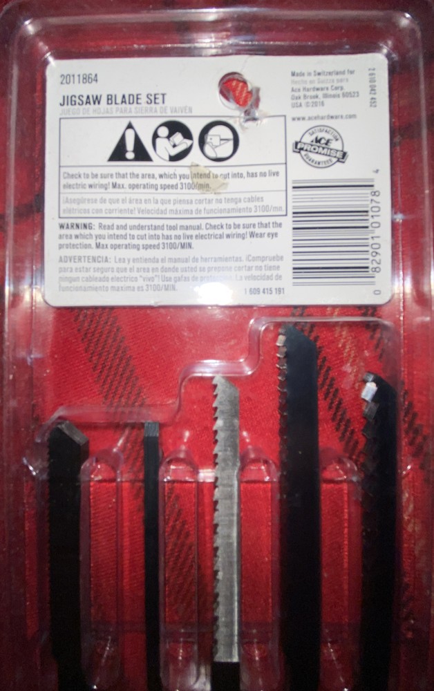 Ace Hardware 20 pc Jigsaw Blade Set, U-Shank, 2011864