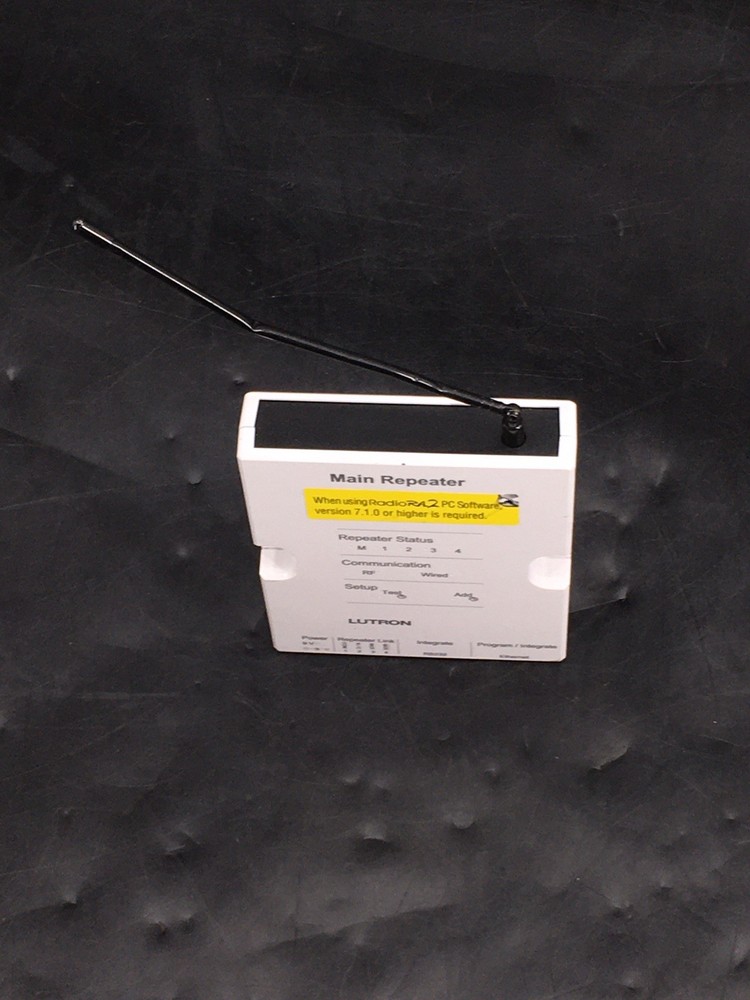 Lutron RadioRA2 RR-MAIN-REP-WH 120V Main Repeater Processor (DEN)