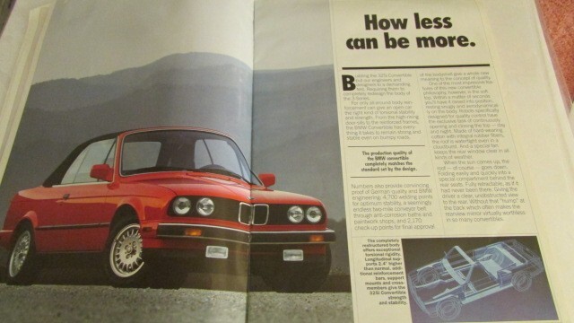 325I BMW Brochure
