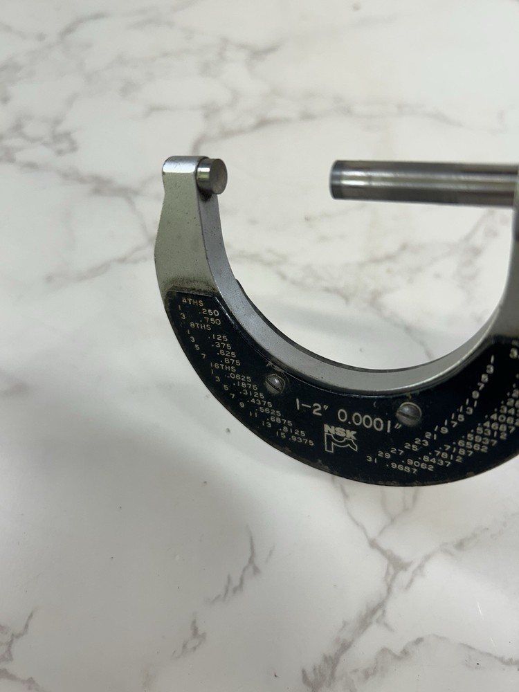 NSK Micrometer 1-2" .0001" Made in Japan