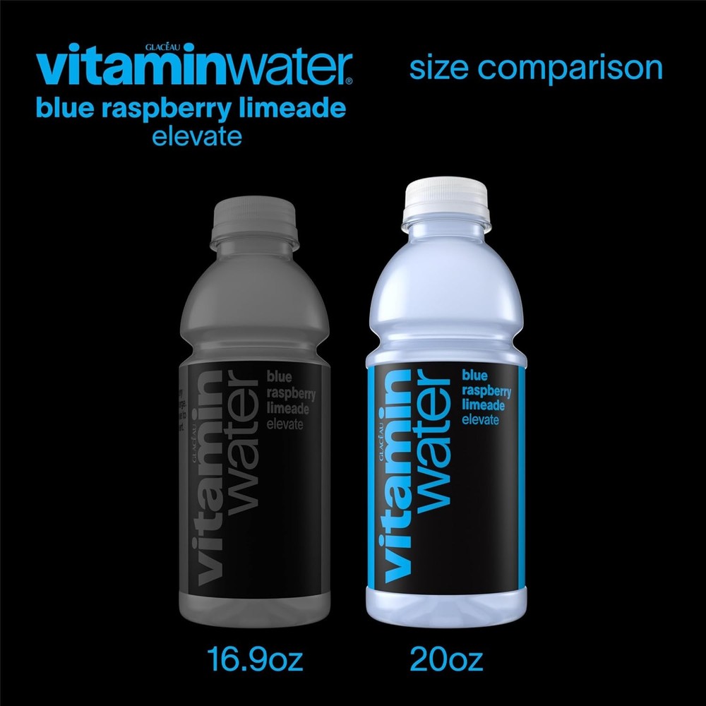 vitinwater elevate blue raspberry limeade