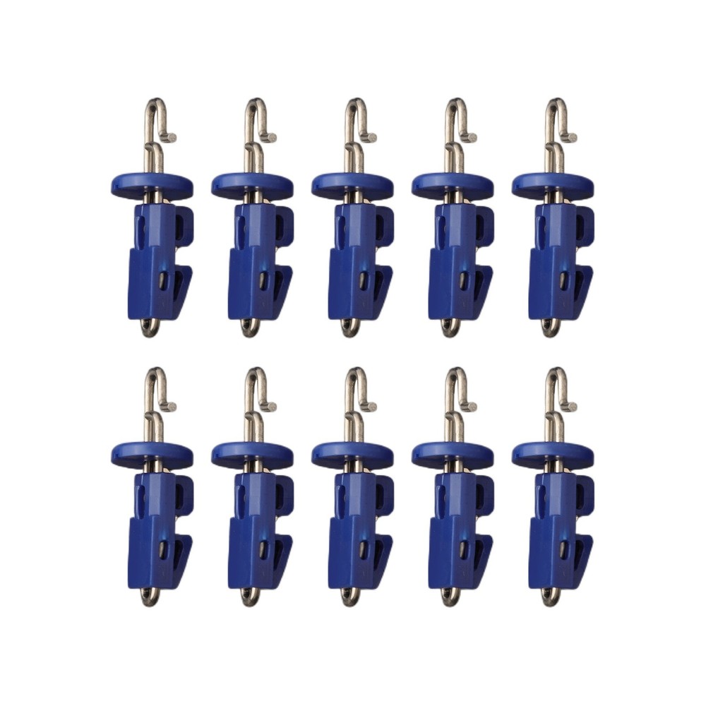 10pcs Versatile Bait Clip Quick Hook Release Tool Umbrella Type Simple Hook Tool