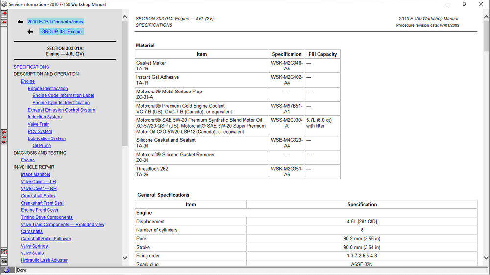 2009 2010 Ford Flex Service Repair Manual CD