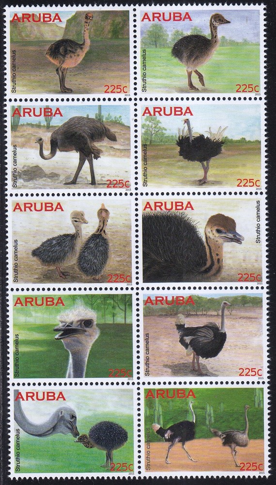 Aruba Issue 2015 (826-835) Birds