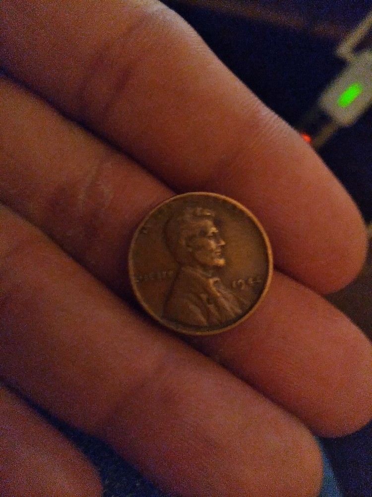 1944 penny used looking nice old Penny 