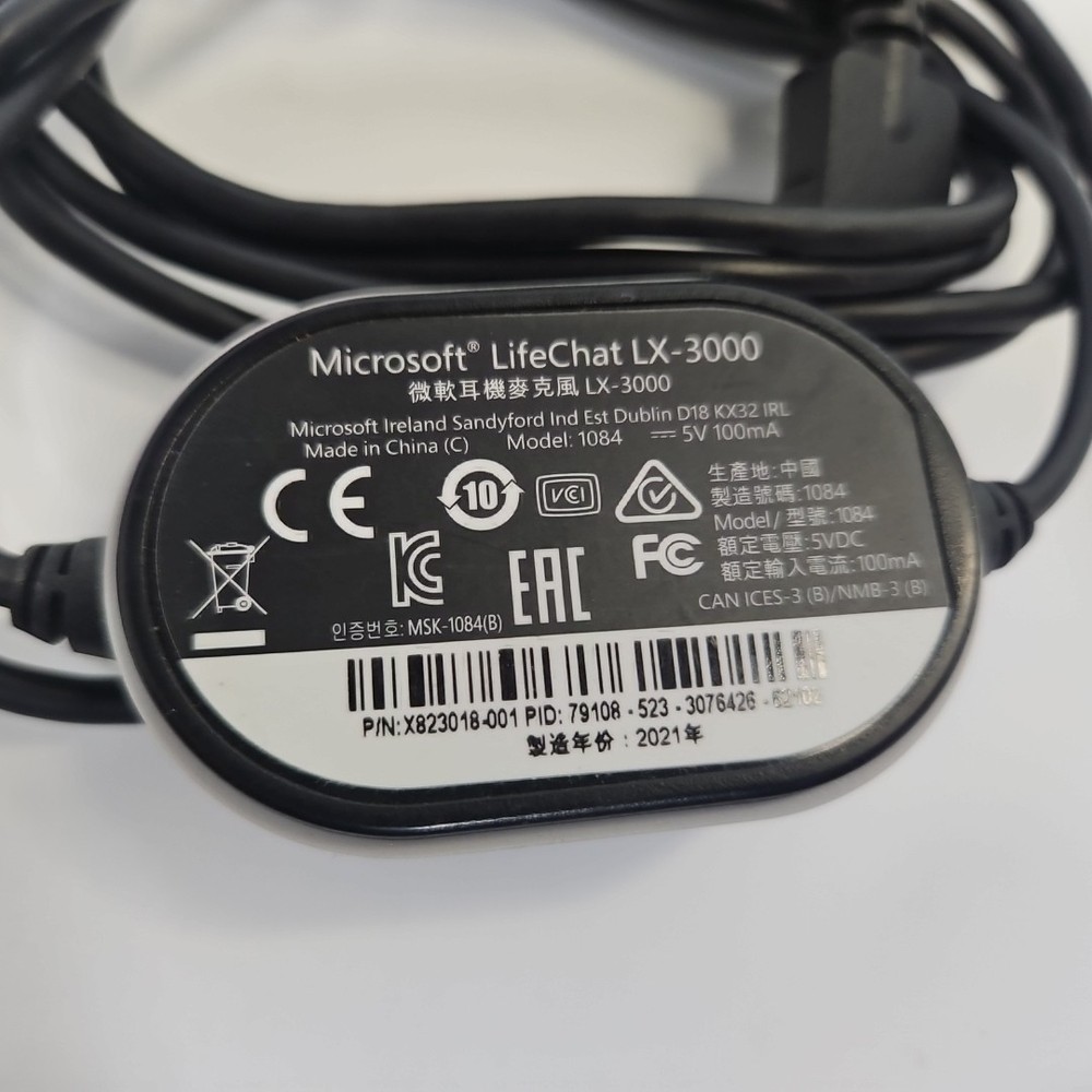 Microsoft - LifeChat LX-3000 USB Gaming / Chat Headset
