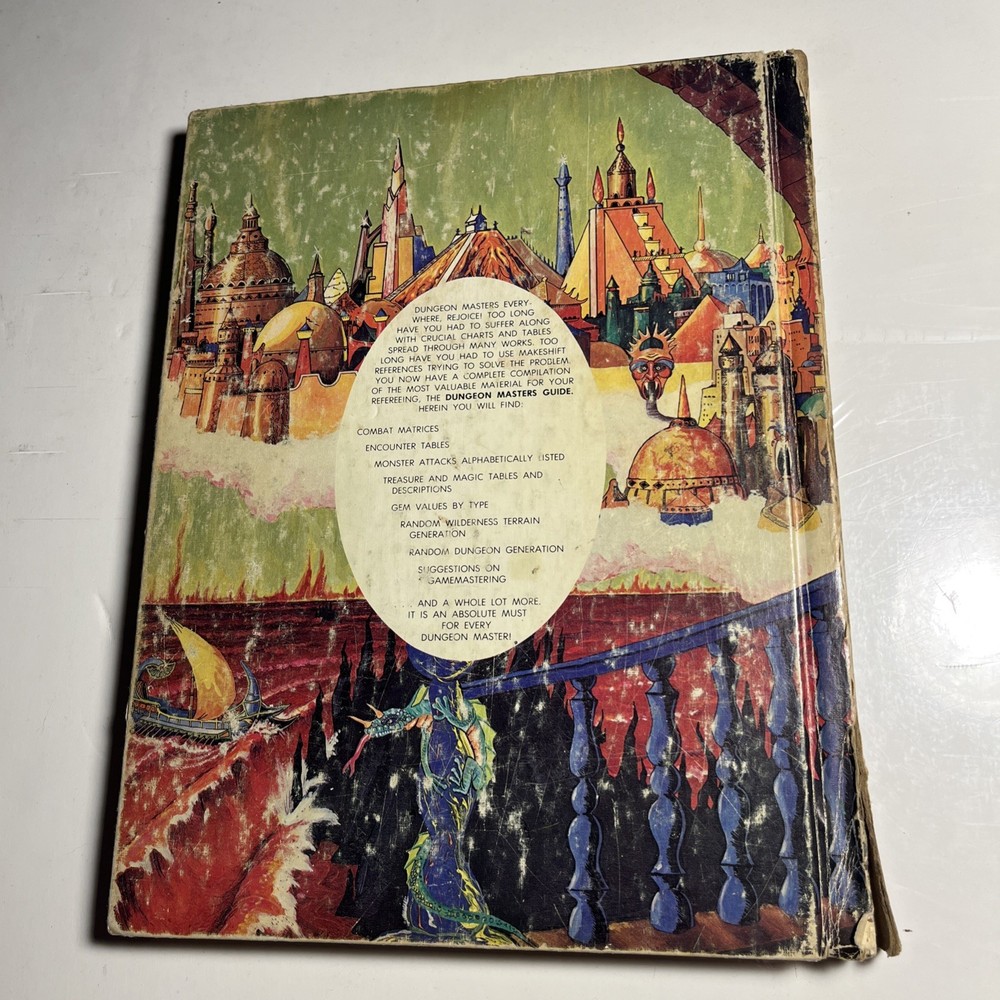 DUNGEON MASTERS GUIDE _ 1st First Print 1979 Advanced Dungeons & Dragons