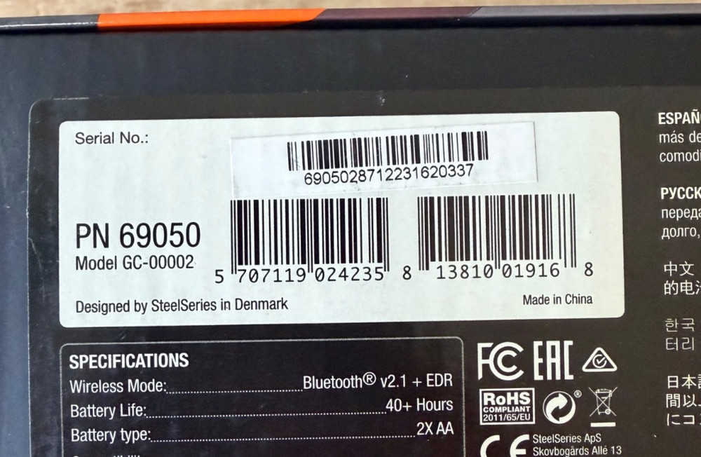 SteelSeries Stratus XL Wireless Controller Windows Android Bluetooth Black NEW