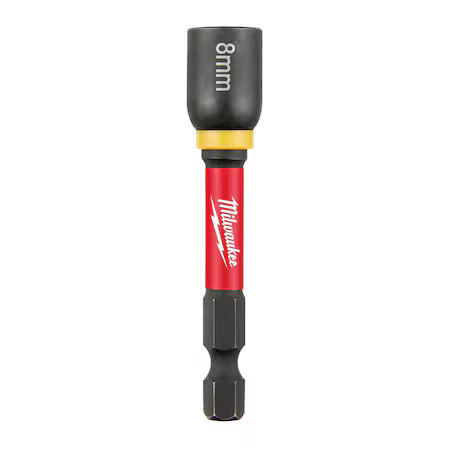 Milwaukee Tool 49-66-4608 Nutsetter, L:2 9/16", Socket:8Mm