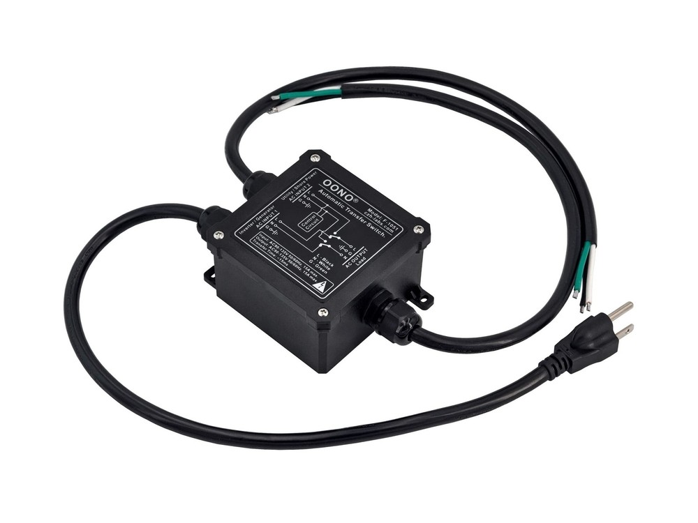 AC120V 15Amp Automatic Transfer Switch, ATS Auto Transfer Switch