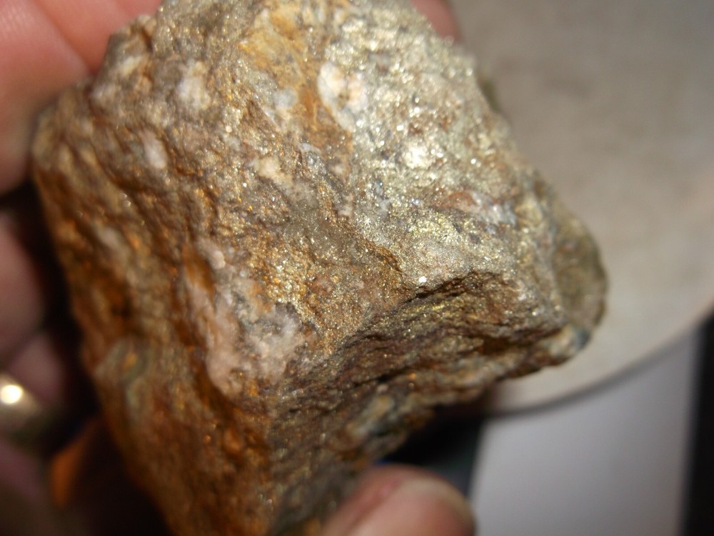 Gold, silver, copper, 200 grams samples ,ore high grade .