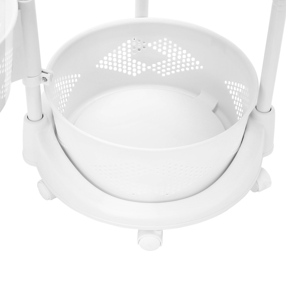 Multi-Layer Vegetable Rotating Basket Rack Fruit Snack Storage Kitchen Organizer