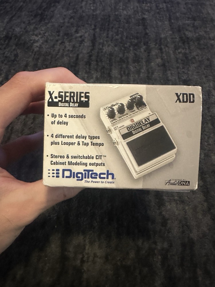 Digitech DigiDelay Digital Delay Effects Pedal X Series W/ Original Box
