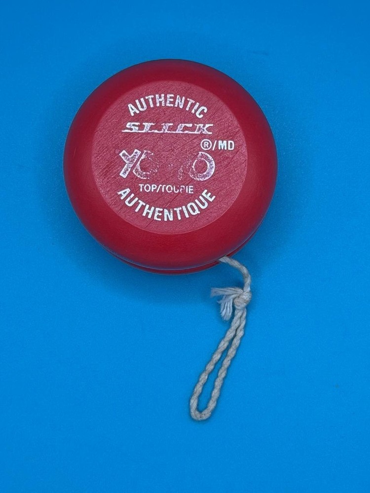 vintage wooden yo-yo