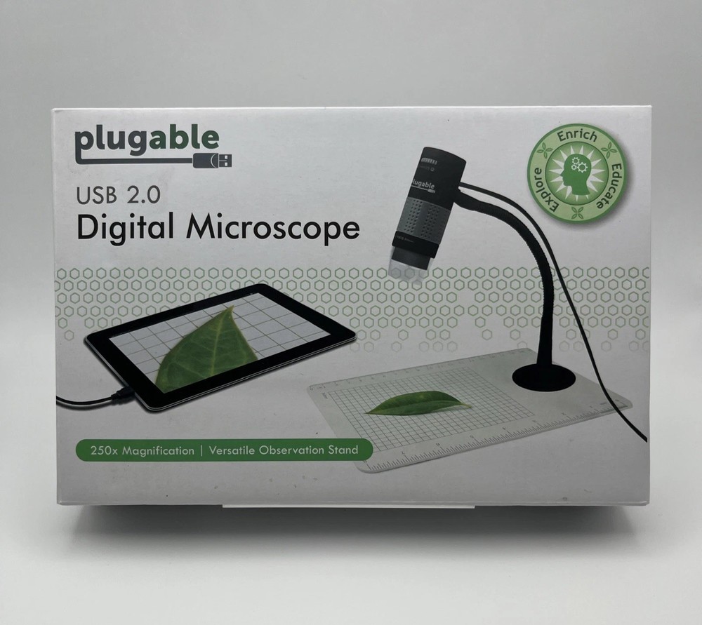 Digital Microscope Plugable with Flexible Arm Observation Stand ~ New