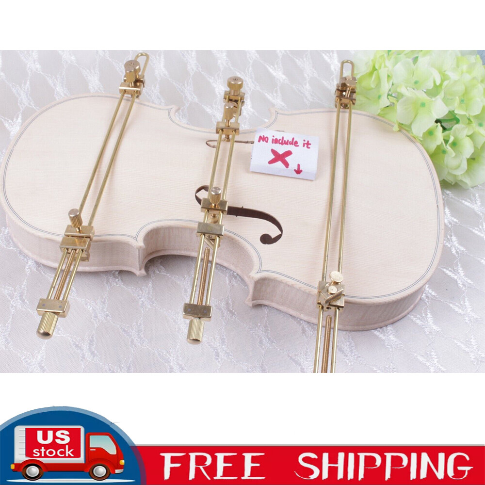 3 - Pc Violin Making Tool Set: Glue, Body Size Adjuster, Brass Luthier Tools