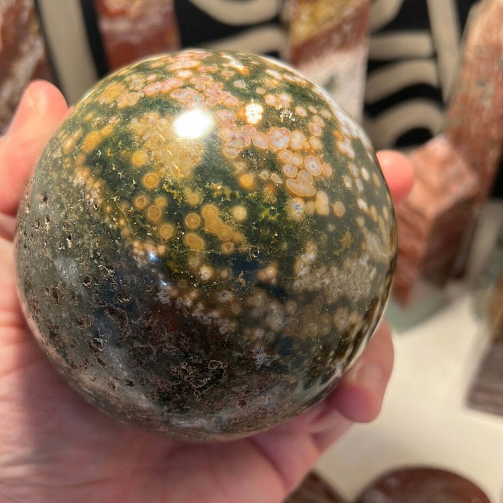 Ocean Jasper Sphere A
