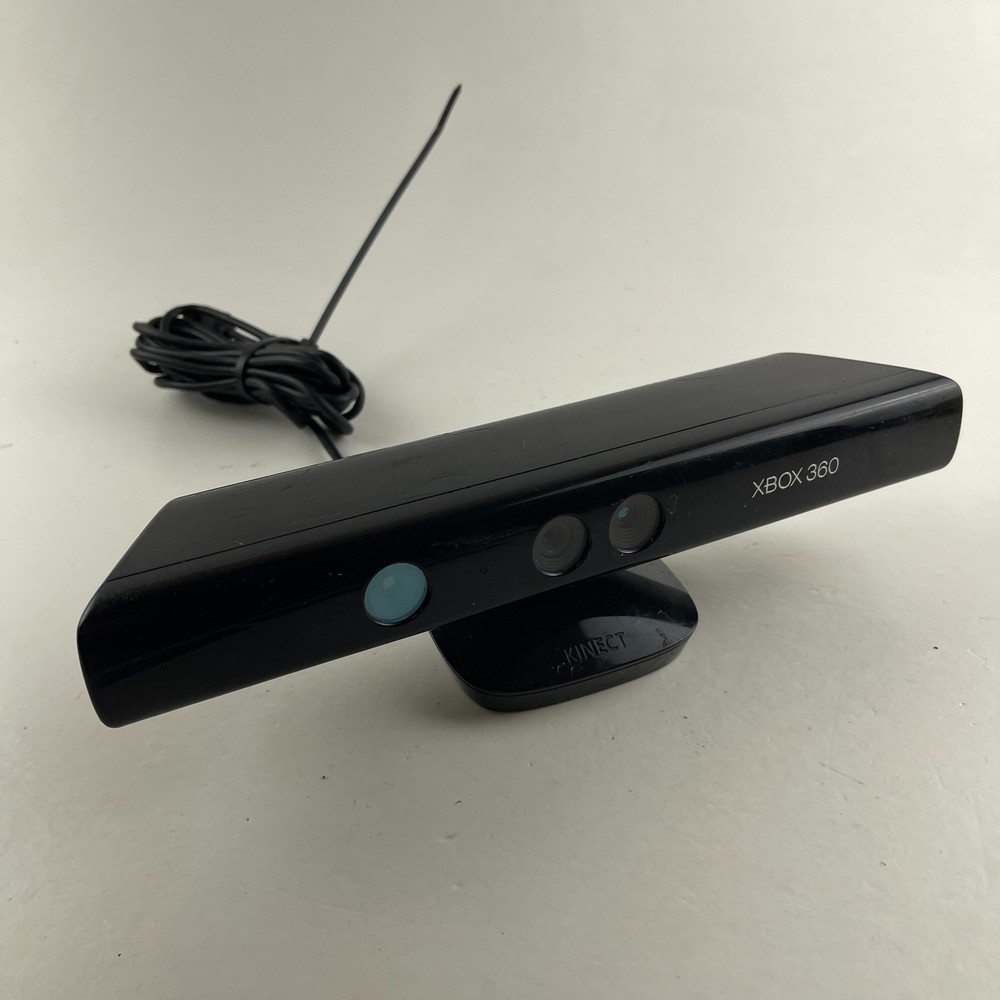 Microsoft 1414 XBOX 360 Kinect Motion Sensor Bar Camera Black Portable Wired USB