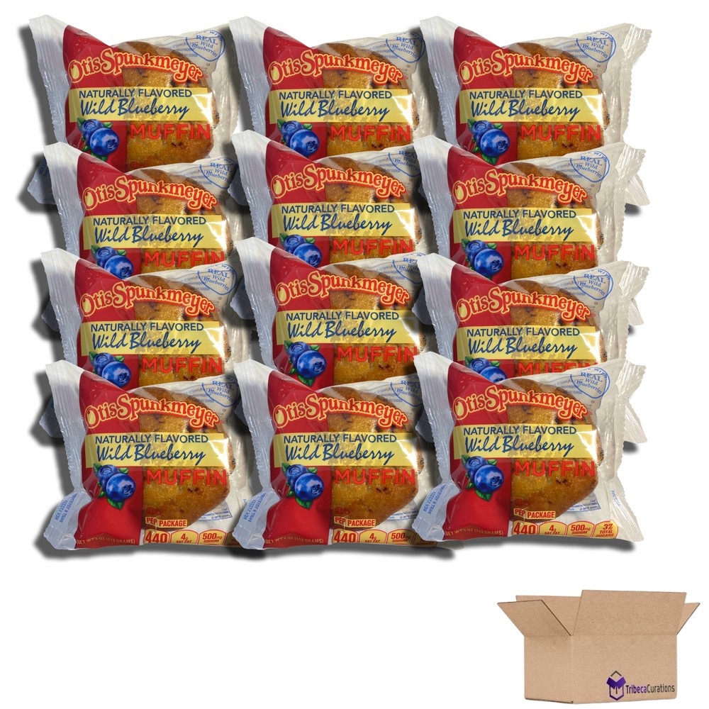 Otis Spunkmeyer Individually Wrapped Wild Blueberry Muffins by Otis Spunkmeyer