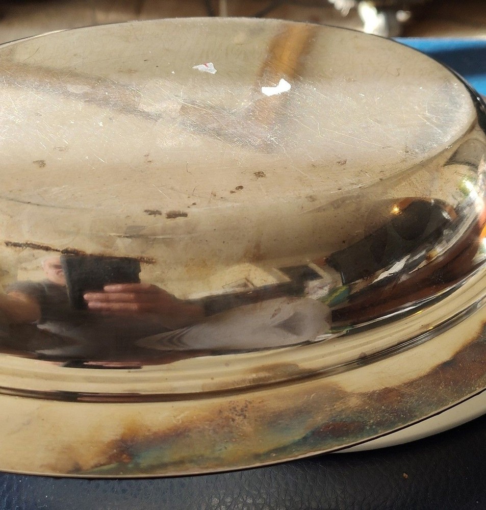 Silver plated dish