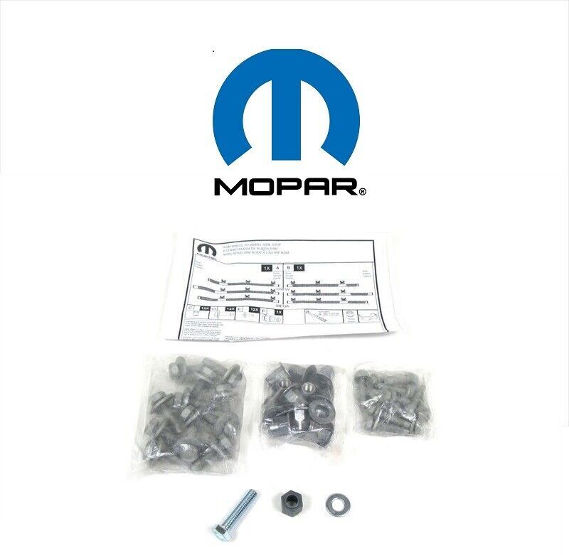 68193128AB DODGE RAM 1500-5500 Tubular Side Step Mounting Hardware Kit OEM MOPAR