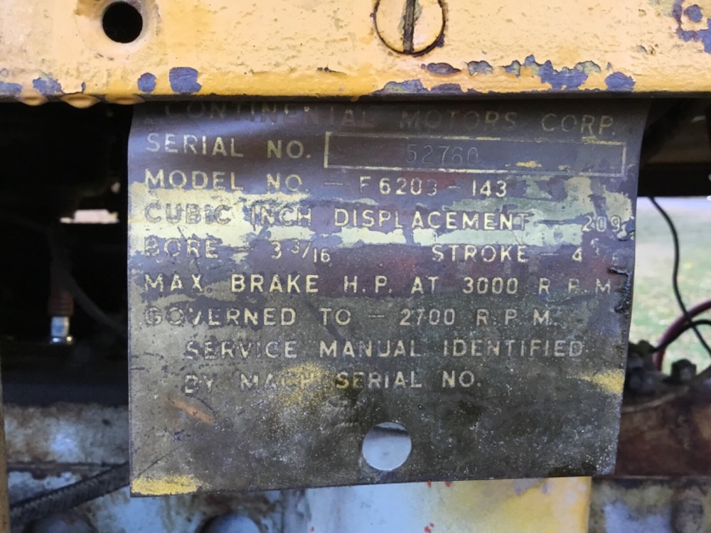 1953 CLARK PLANELOADER- ALL TERRAIN FORKLIFT-
