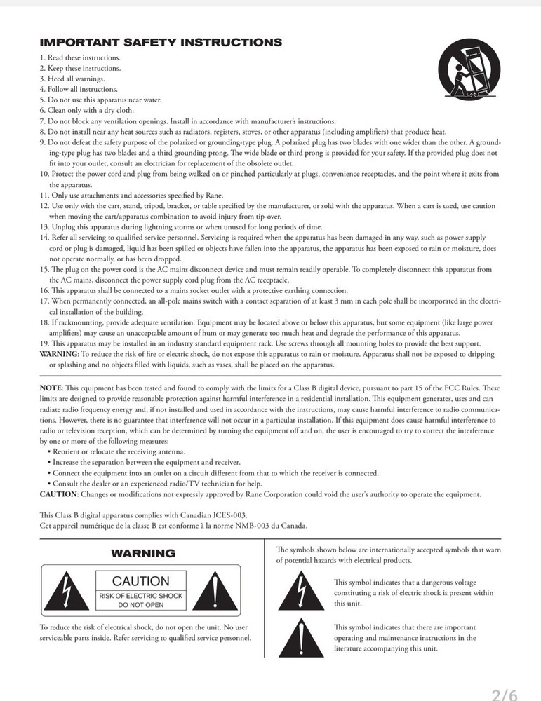 Rane RA 27 Realtime Spectrum Analyzer