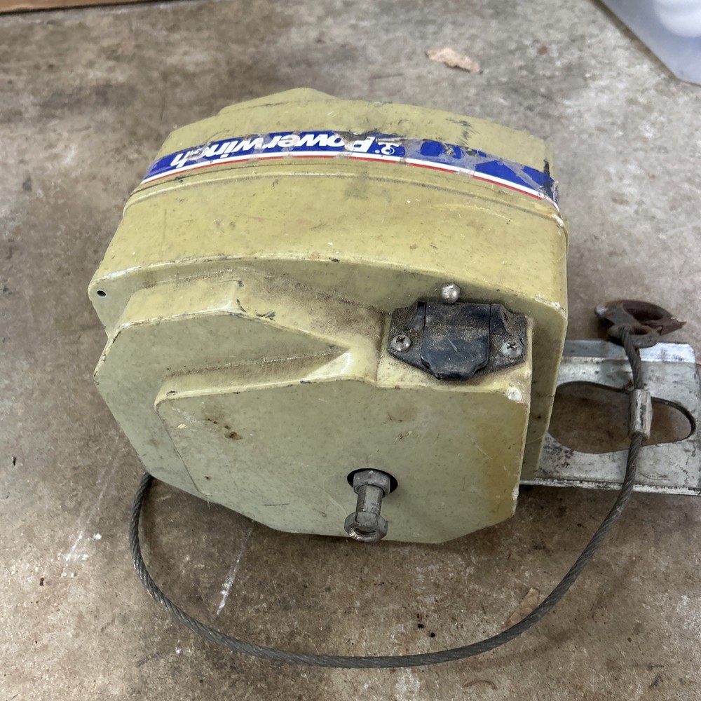 POWERWINCH VR192 Electric Boat Winch 3500 LB Single Line Pull (UNTESTED)
