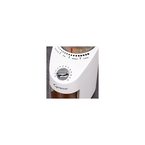Capresso Infinity Plus Conical Burr Grinder (White)