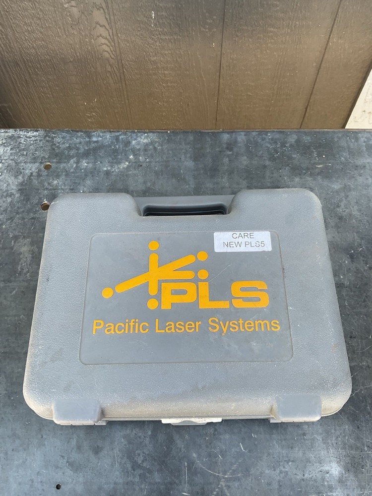 Pacific Laser Systems PLS5 Point Laser Level W/ Case & Mount - Tested