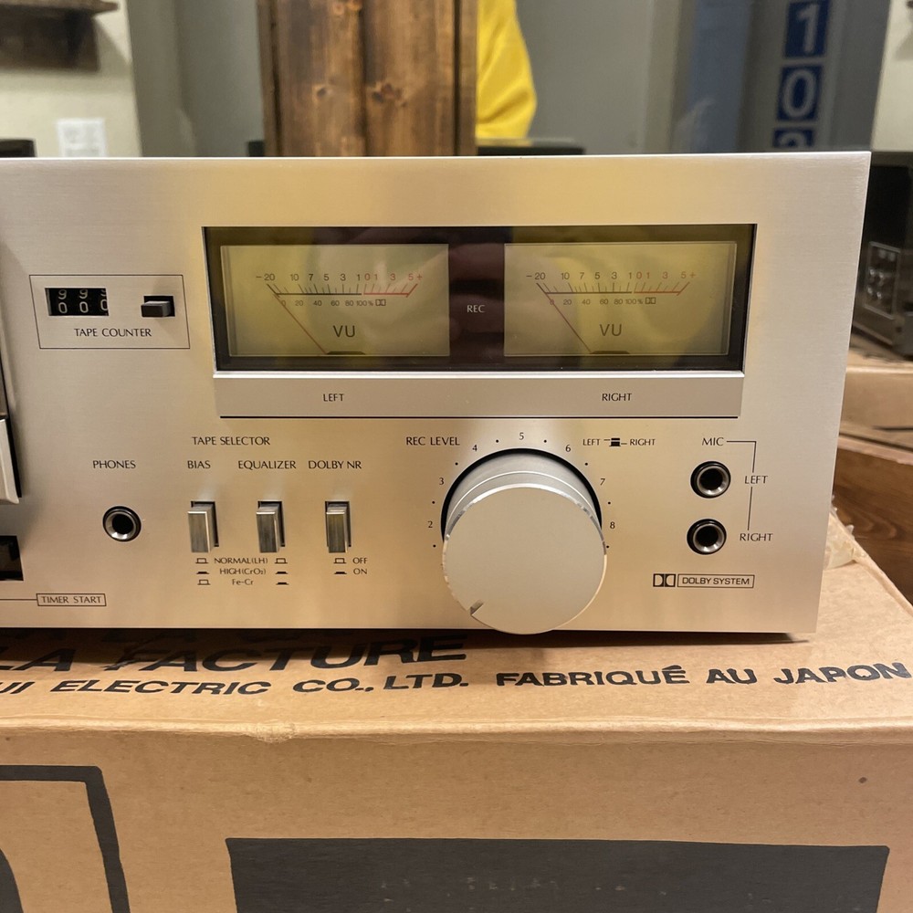 Sansui D-90 Cassette Deck with Original Box & Manual