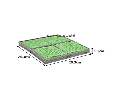 DENSO Car Air Conditioner Filter Clean Air Filter DCC7002 (Product Code: