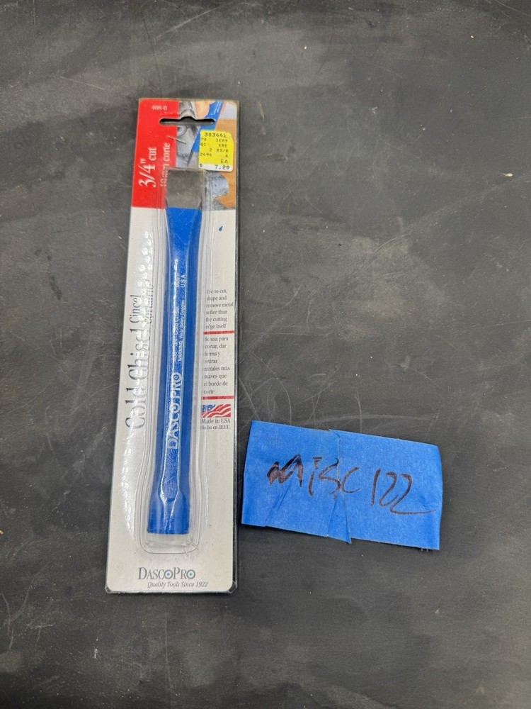 Dasco Pro 3/4 in. x 7-1/8 in. Cold Chisel