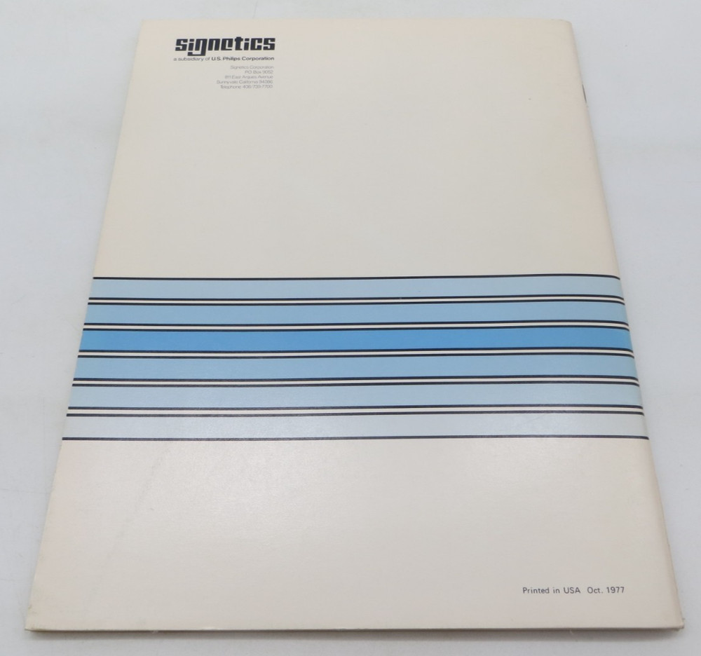 Signetics Field Programmable Logic Arrays 1977 vtg tech data manual reference