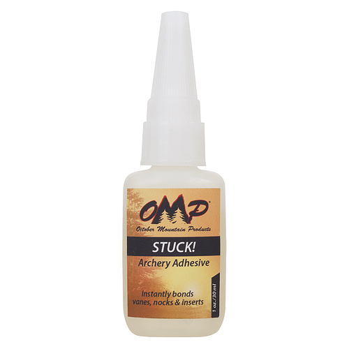 OMP STUCK Archery Adhesive, 1 oz.