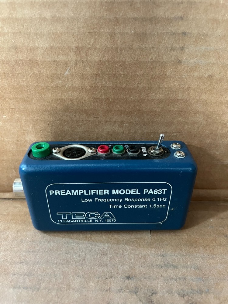 Teca Preamplifier Model PA63T Low Frequency