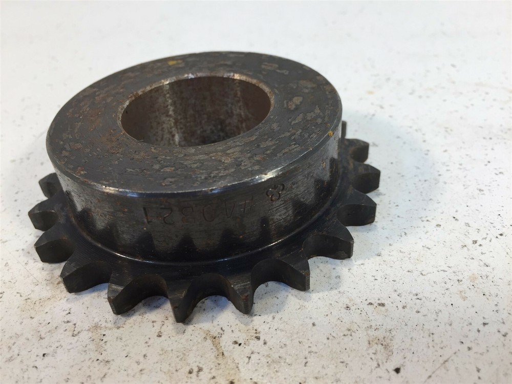 Tsubaki 40B21 Roller Chain Sprocket 1.43" Bore