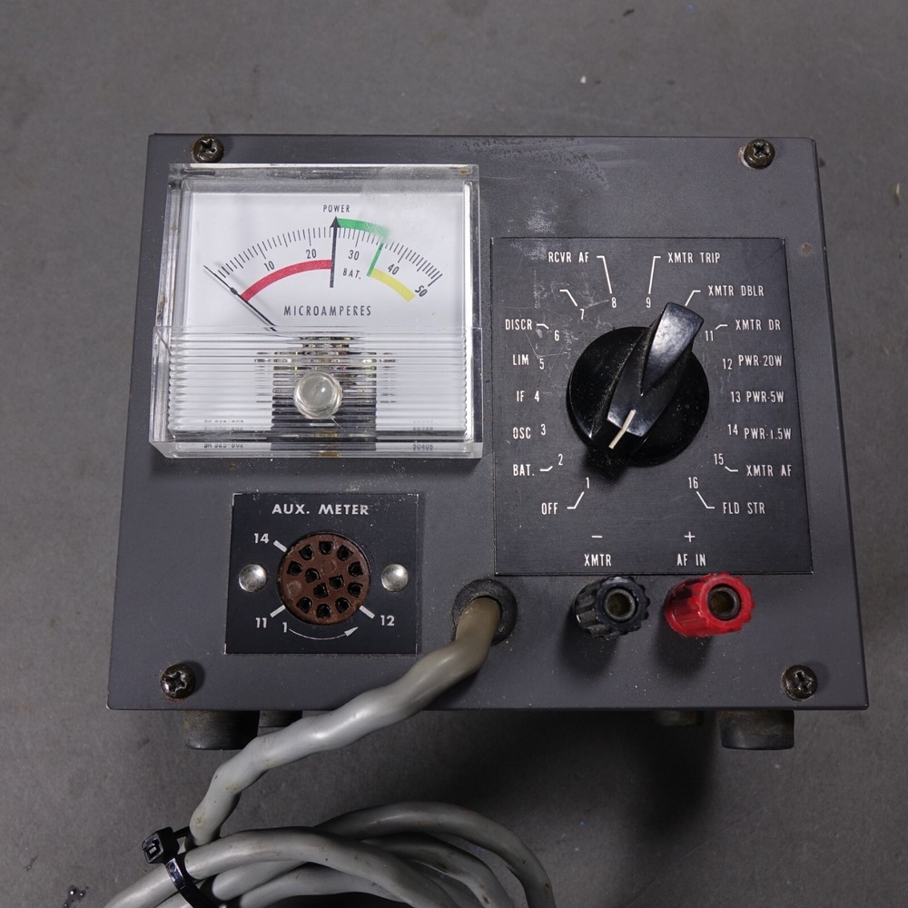 XMTR MICROAMPERES METER