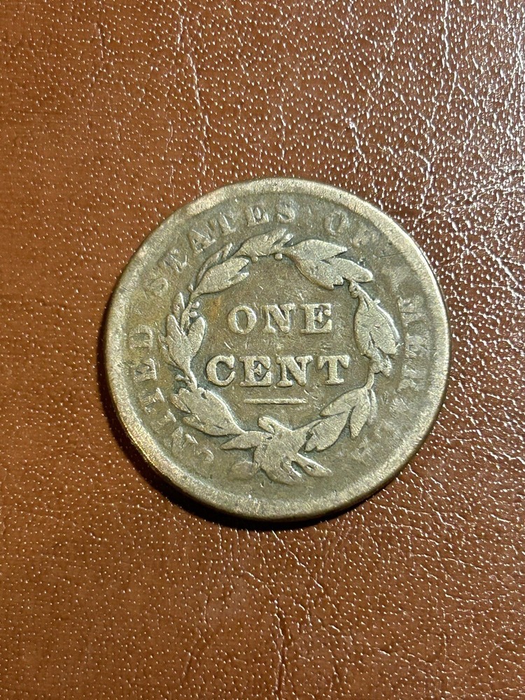1838 Coronet Head Large Cent