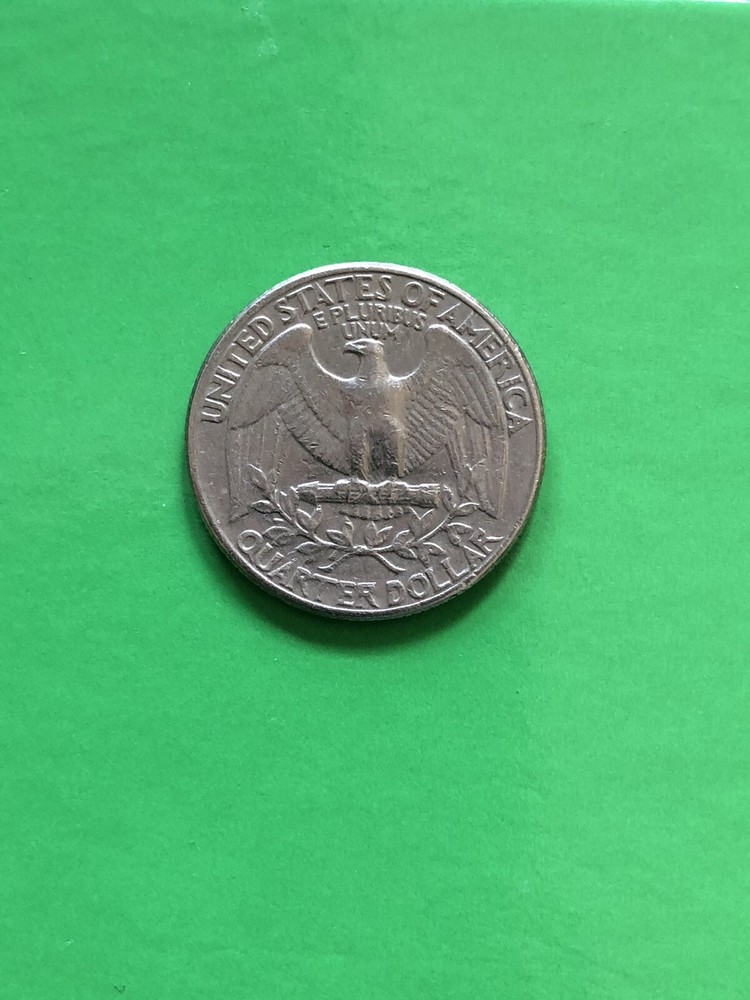 1981 Washington quarter filled D Mint Mark Error#65