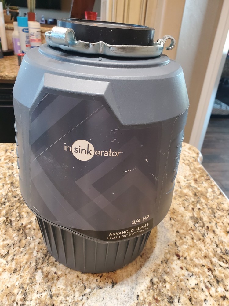 InSinkErator Evolution 3/4HP Septic Guard Garbage Disposal-Model: 80024-ISE-READ