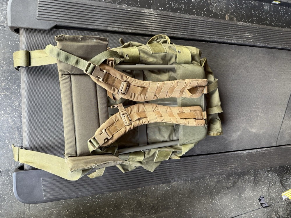 Medium Alice Pack With US Green Alice Frame And Modified Straps