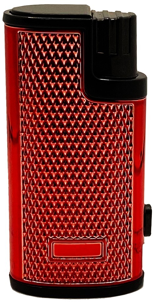 Triple Jet Torch Lighter Adjustable Windproof Butane Refillable Puncher BBQ gift
