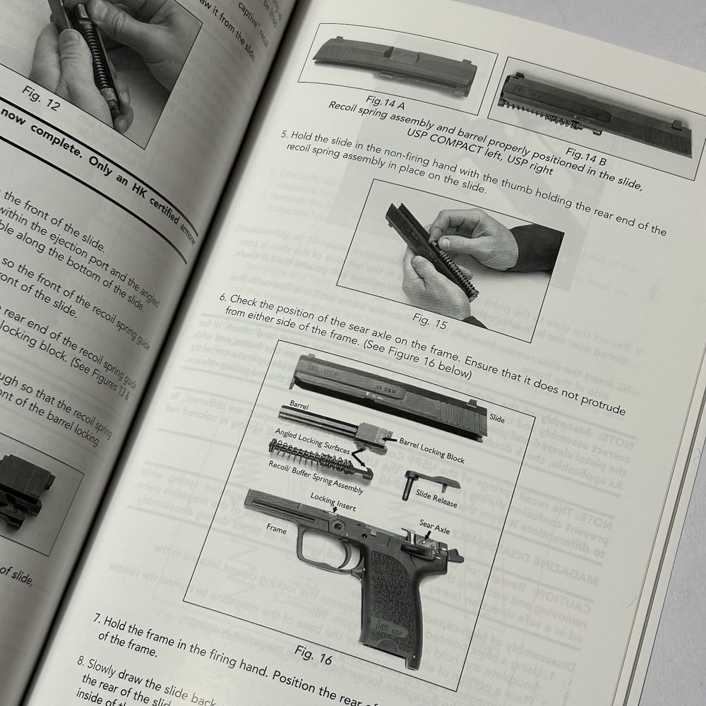 Heckler & Koch USP Operator's Manual for USP, Compact & Specialized Models