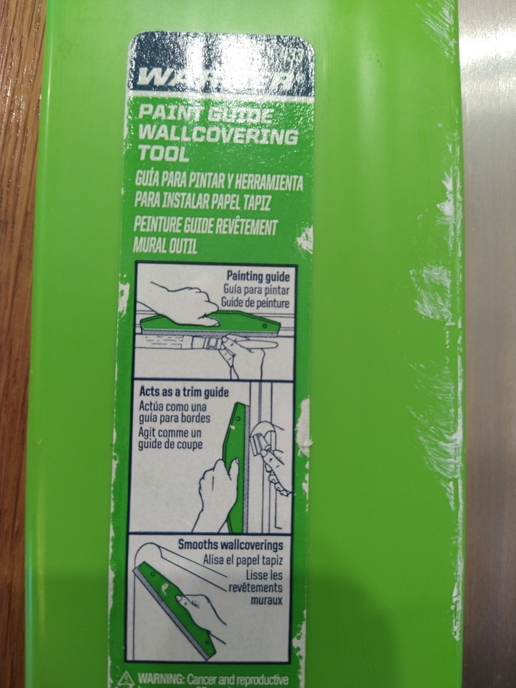 Warner Tools 23 inch Paint Guide & Wallcovering Tool #433